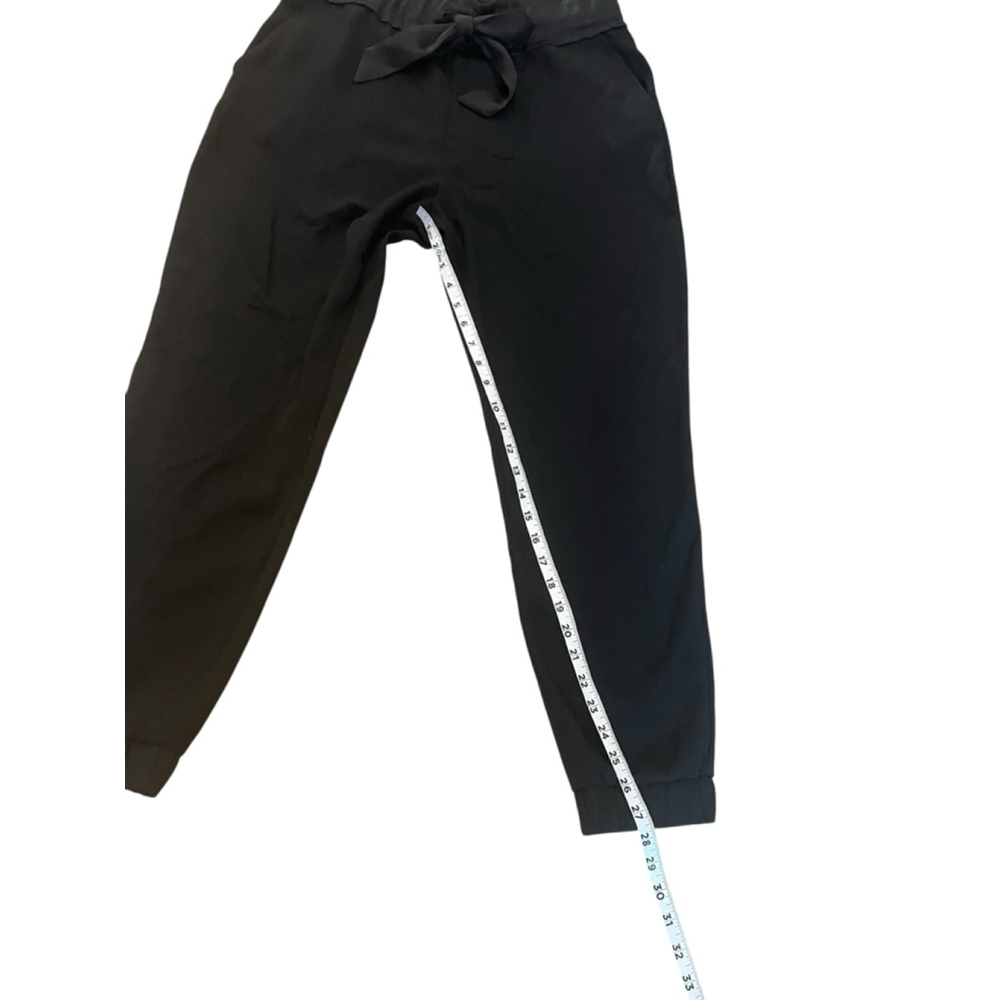 Dynamite Black Tie Waist Dress Pants Cropped Career Office Size Large - Picture 6 of 11